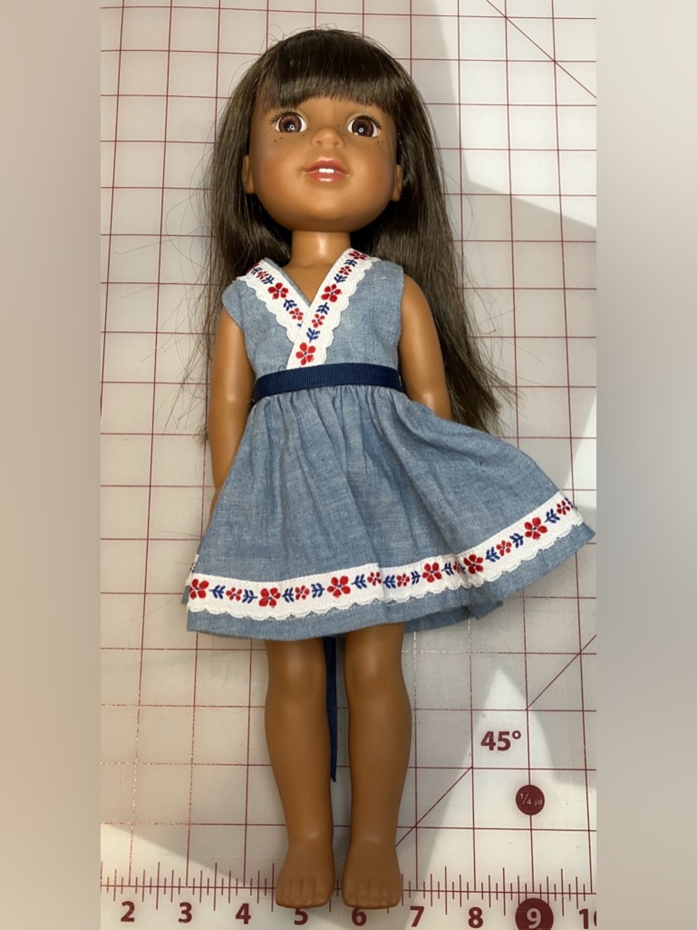 American Girl Doll Ashlyn WellieWishers